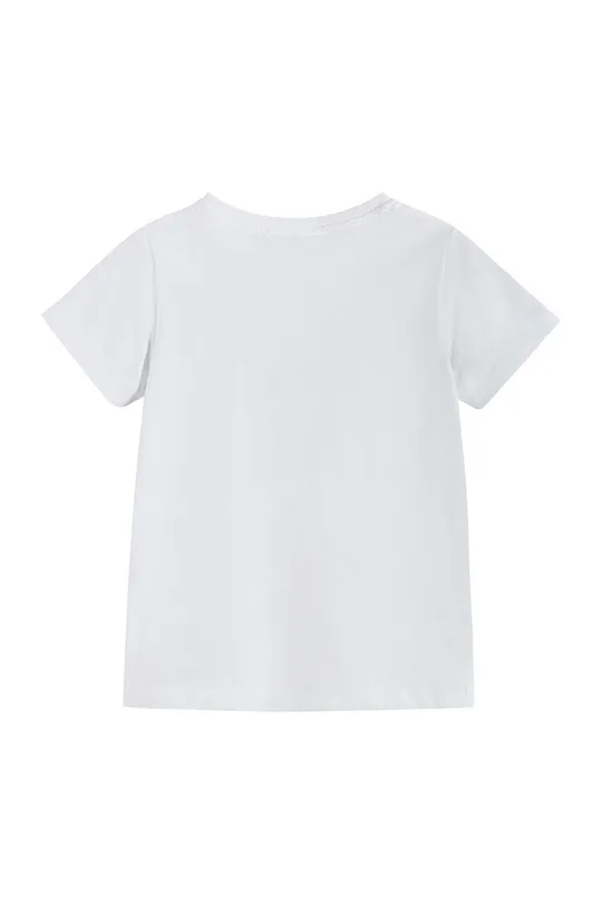 Παιδικό βαμβακερό μπλουζάκι Reima λευκό