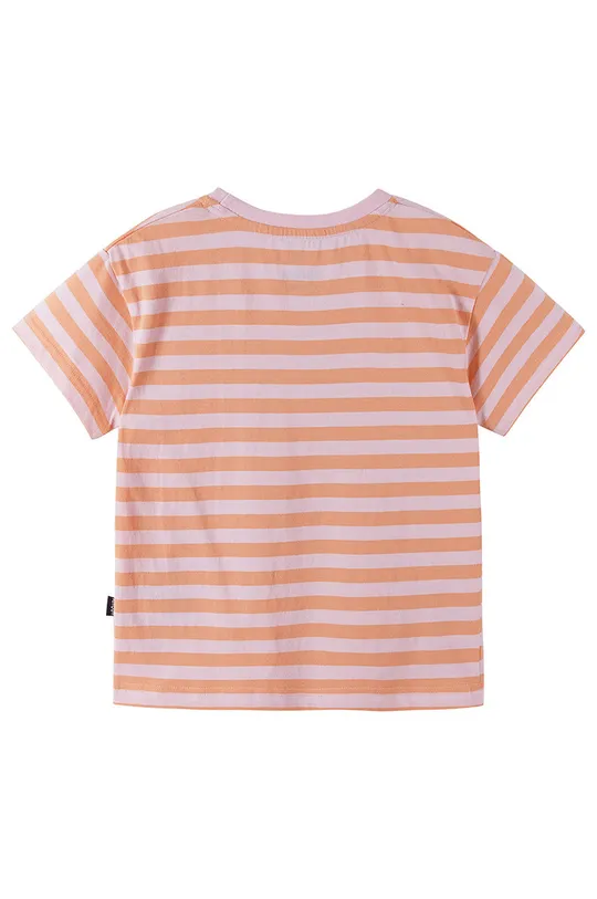 różowy Reima t-shirt bawełniany dziecięcy