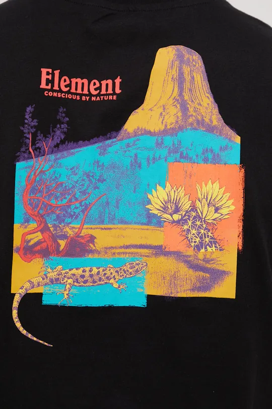 Βαμβακερό μπλουζάκι Element Ανδρικά