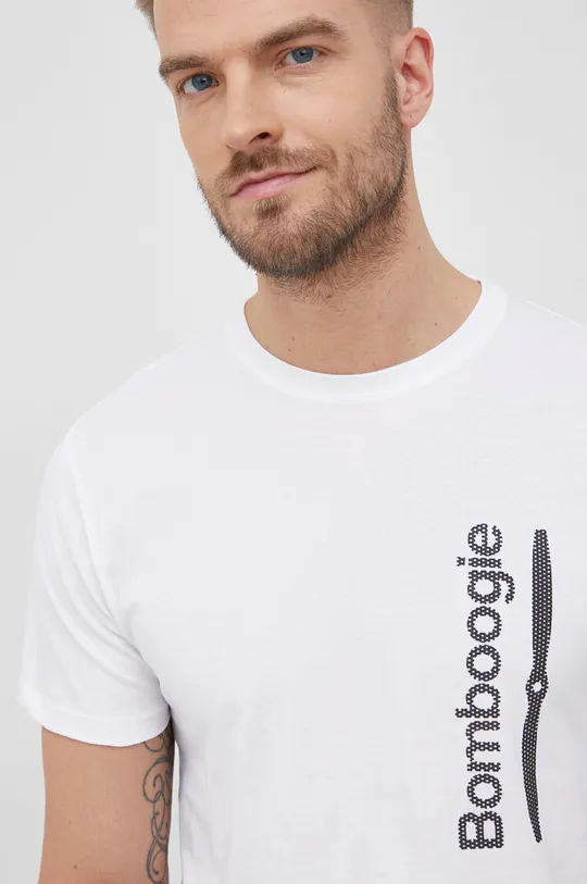 λευκό Βαμβακερό μπλουζάκι Bomboogie