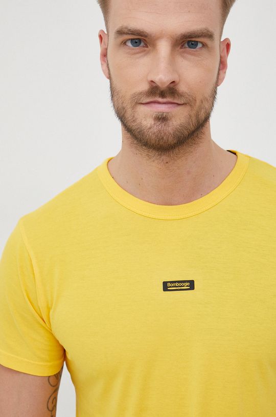 žlutá Bavlněné tričko Bomboogie