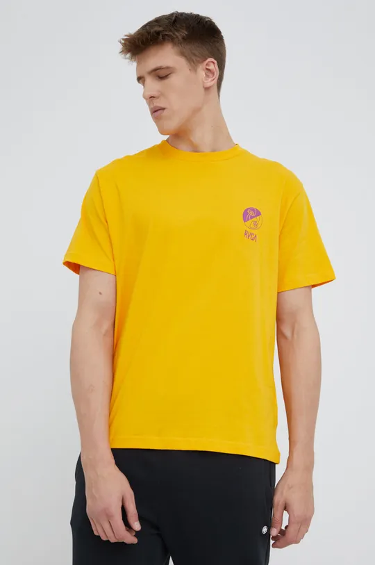 RVCA t-shirt bawełniany 100 % Bawełna