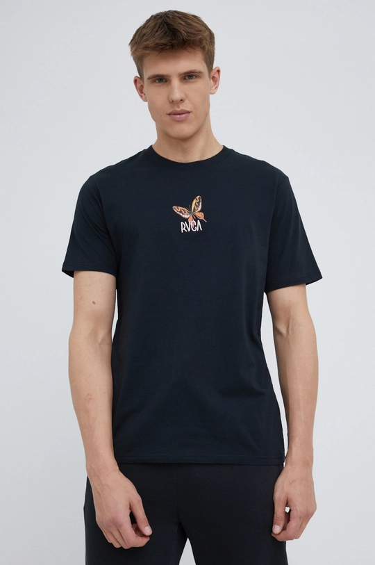 Bombažen t-shirt RVCA  100% Bombaž