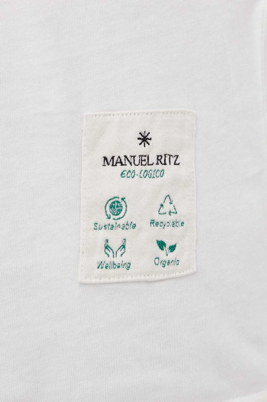 Manuel Ritz t-shirt bawełniany Męski