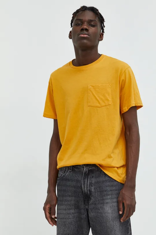 pomarańczowy Brixton t-shirt Męski