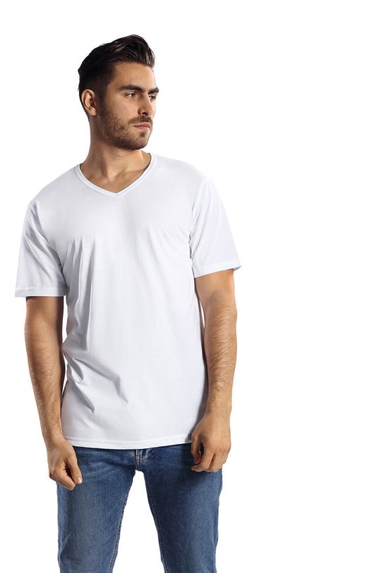 biały Lorin t-shirt Męski