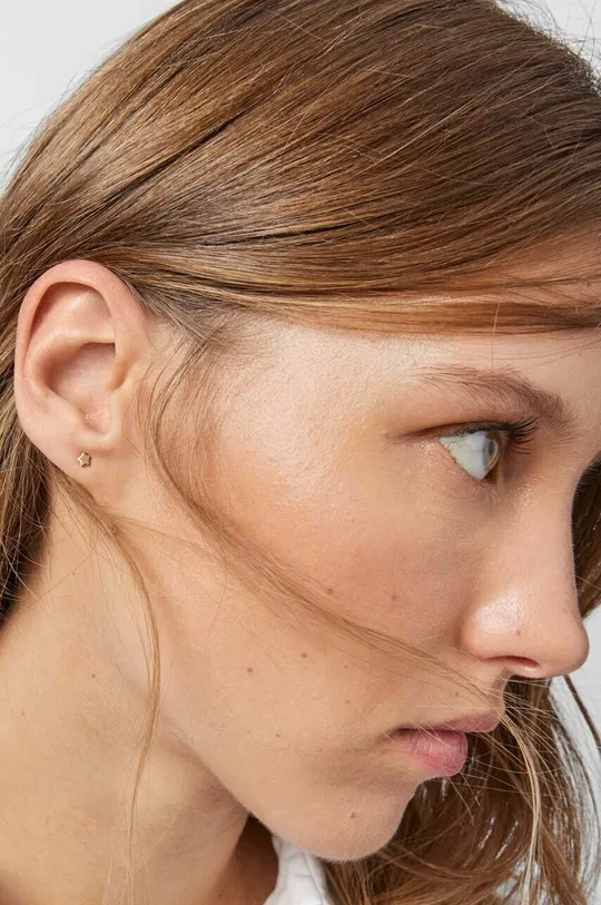Επιχρυσωμένο ασημένιο σκουλαρίκι Tous 3-pack Γυναικεία