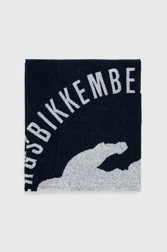 Bavlněný ručník Bikkembergs námořnická modř