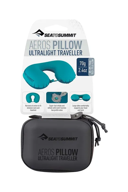 sivá Vankúš Sea To Summit Aeros Ultralight Pillow