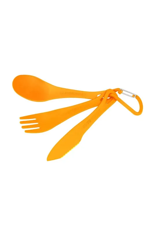 Turistički set pribora za jelo Sea To Summit Delta Cutlery narančasta
