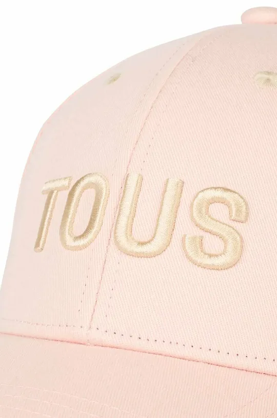 Βαμβακερό καπέλο Tous ροζ