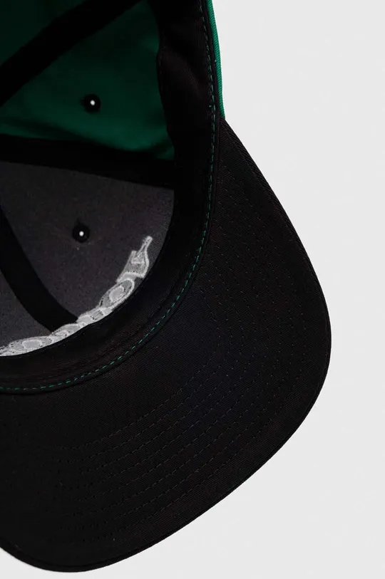 πράσινο Βαμβακερό καπέλο του μπέιζμπολ Volcom