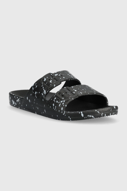 Freedom Moses klapki BLACK SPLATTER czarny