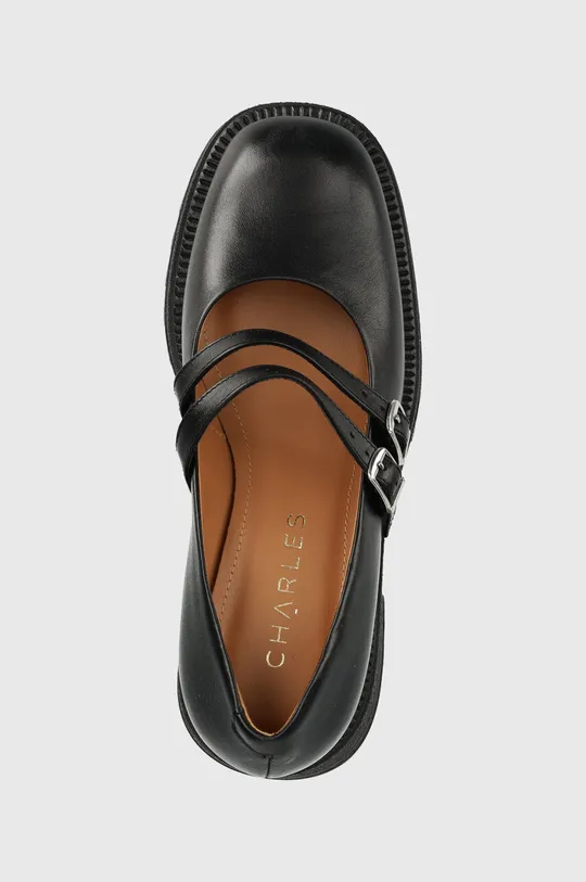 čierna Kožené poltopánky Charles Footwear Kiara Mary Jane