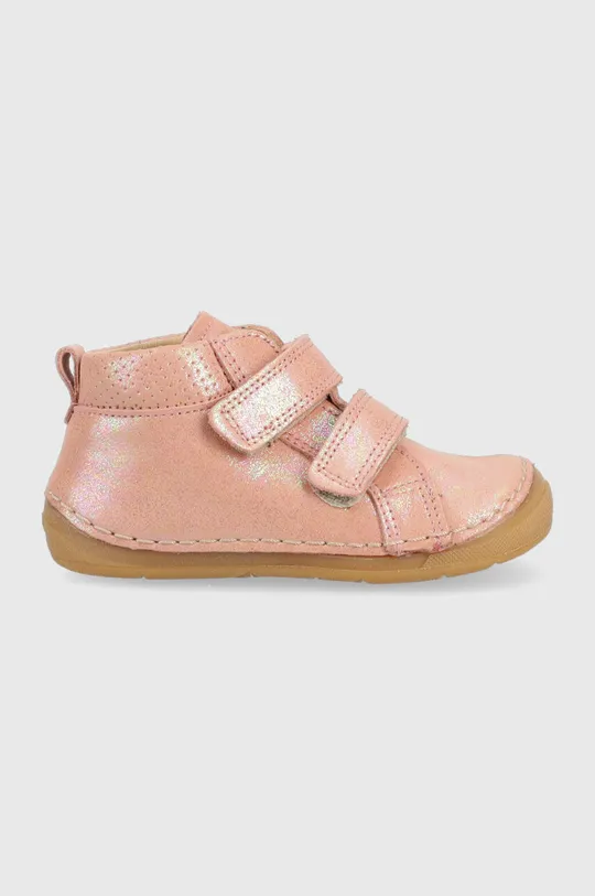 рожевий Дитячі шкіряні туфлі Froddo Для дівчаток