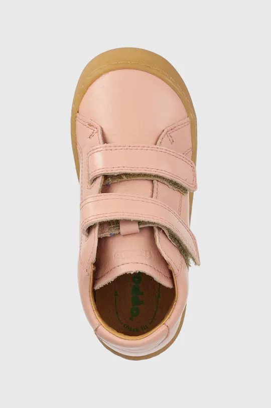 ροζ Παιδικά δερμάτινα αθλητικά παπούτσια Froddo