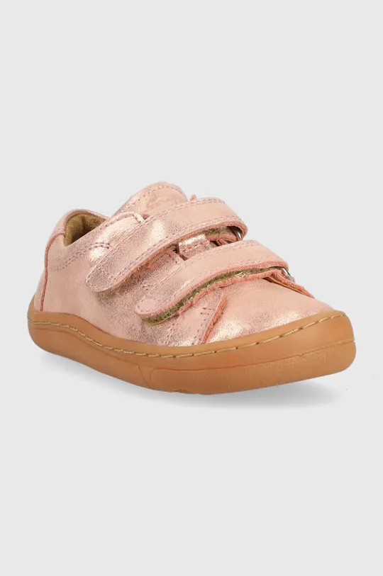 Дитячі шкіряні туфлі Froddo рожевий
