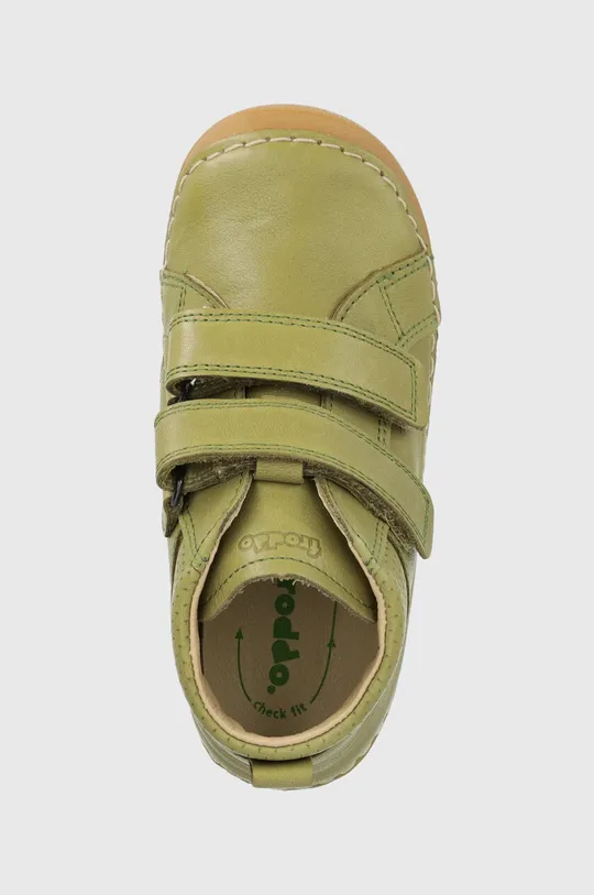πράσινο Δερμάτινα παιδικά κλειστά παπούτσια Froddo