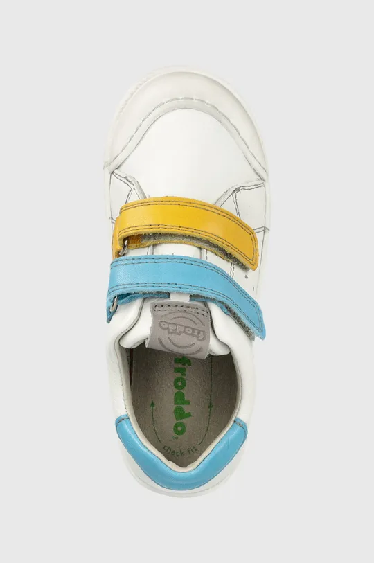λευκό Παιδικά δερμάτινα αθλητικά παπούτσια Froddo
