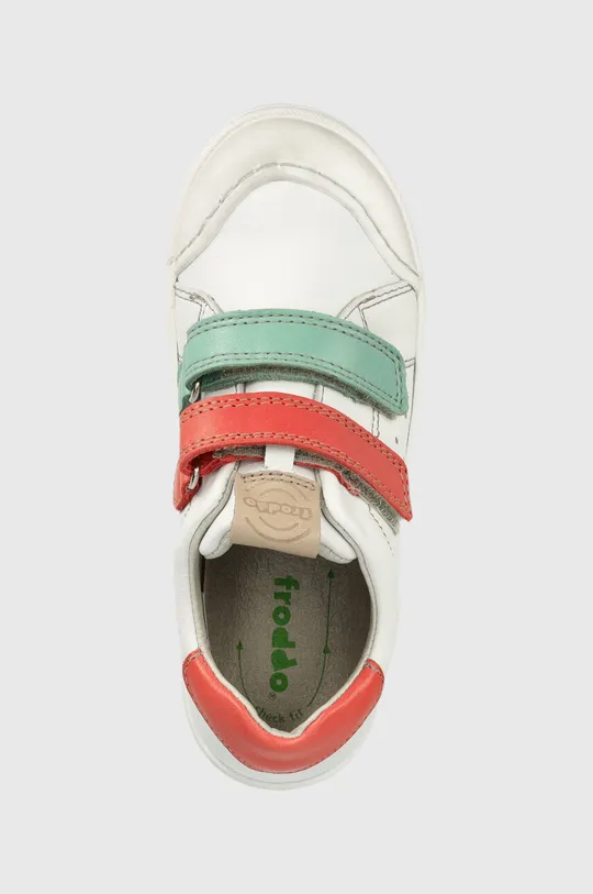 bílá Dětské kožené sneakers boty Froddo