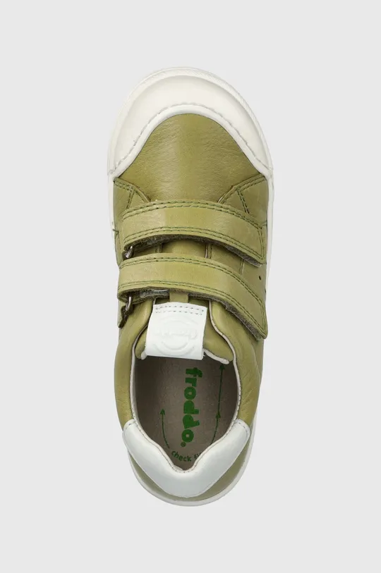 πράσινο Παιδικά δερμάτινα αθλητικά παπούτσια Froddo