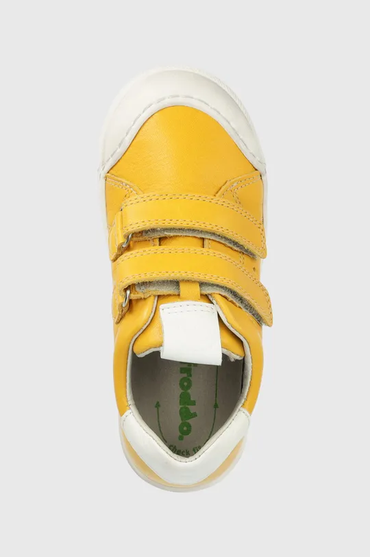 κίτρινο Παιδικά δερμάτινα αθλητικά παπούτσια Froddo
