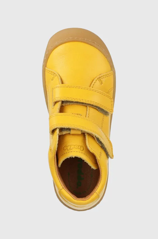 жовтий Дитячі шкіряні туфлі Froddo