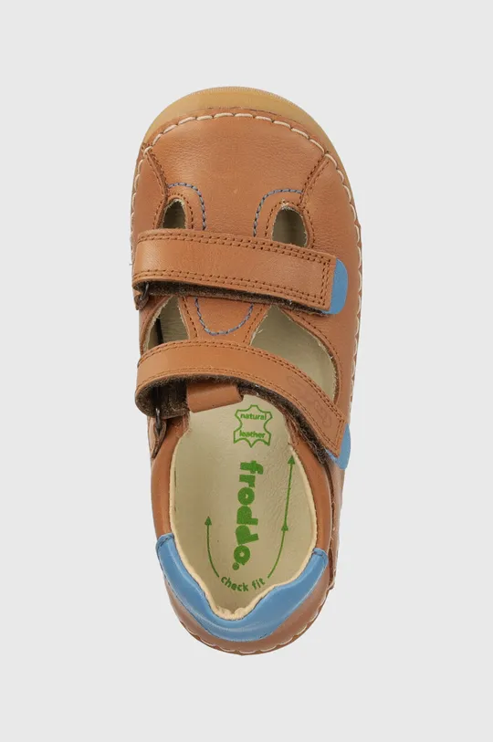 коричневий Дитячі шкіряні сандалі Froddo