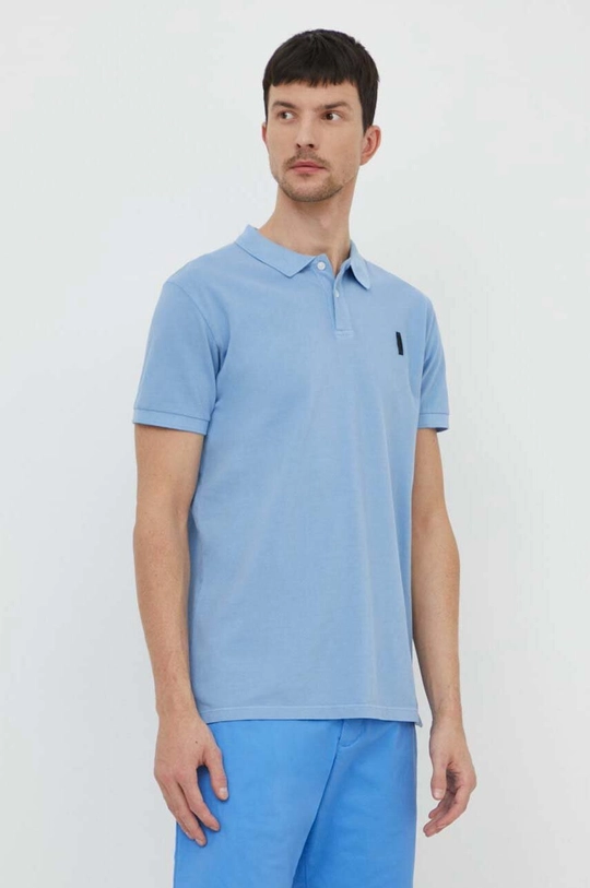 blu Bomboogie polo in cotone Uomo