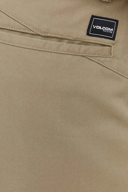 beige Volcom pantaloncini