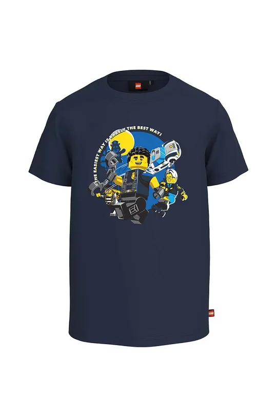 σκούρο μπλε Παιδικό βαμβακερό μπλουζάκι Lego Για αγόρια