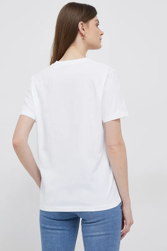 Βαμβακερό μπλουζάκι Blauer λευκό