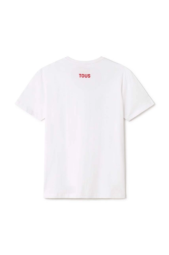 Tous t-shirt bawełniany biały