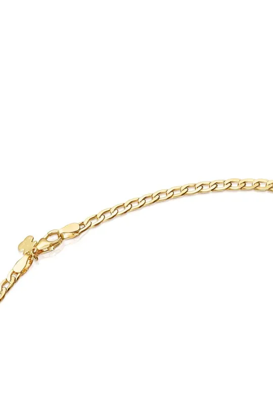 Strieborný pozlátený náhrdelník Tous Striebro 925 pozlátené 18k zlatom