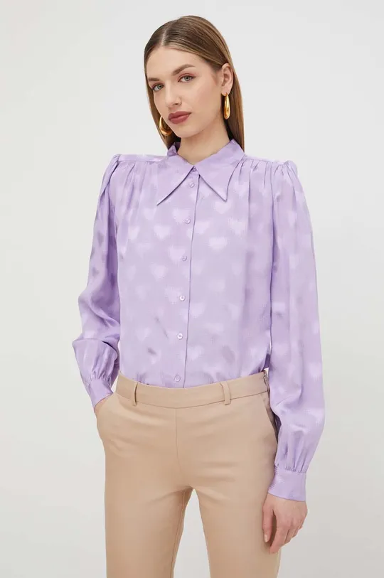 фиолетовой Рубашка Silvian Heach Женский