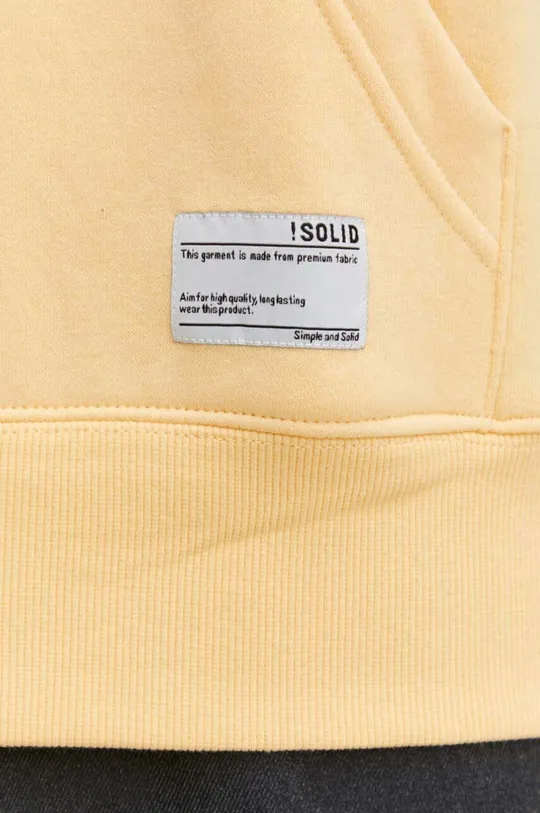 żółty Solid bluza