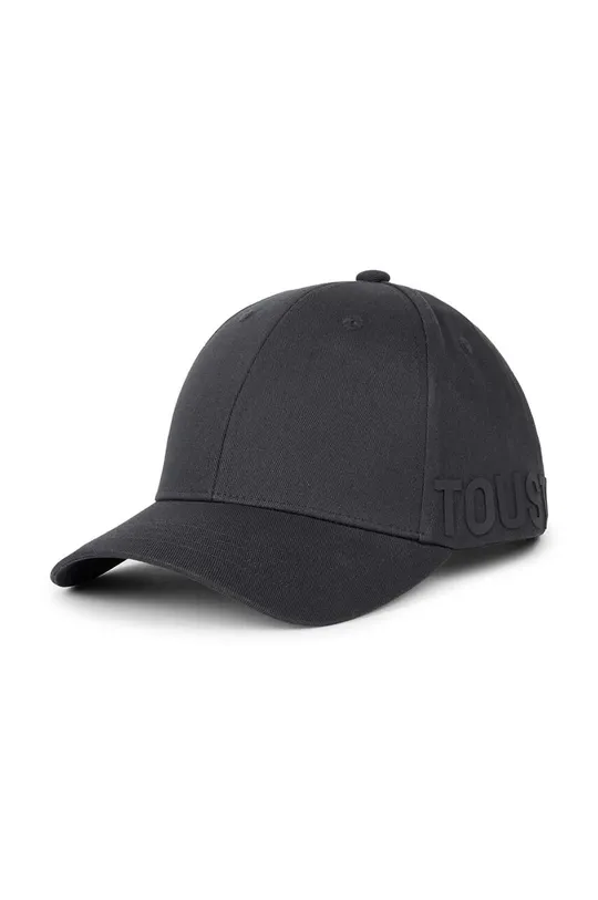 γκρί Βαμβακερό καπέλο του μπέιζμπολ Tous Motif Γυναικεία