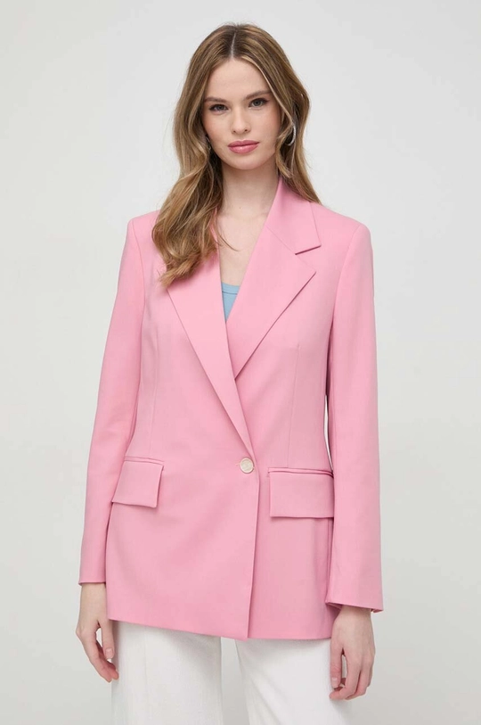 rosa Liviana Conti blazer con aggiunta di lana Donna