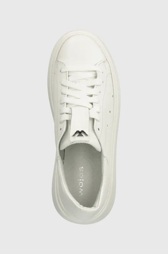 λευκό Δερμάτινα αθλητικά παπούτσια Wojas