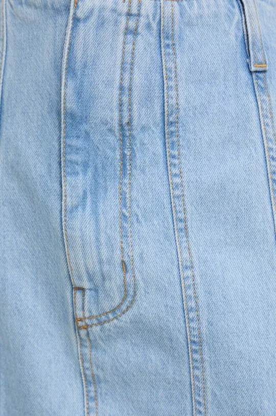 niebieski Silvian Heach spódnica jeansowa