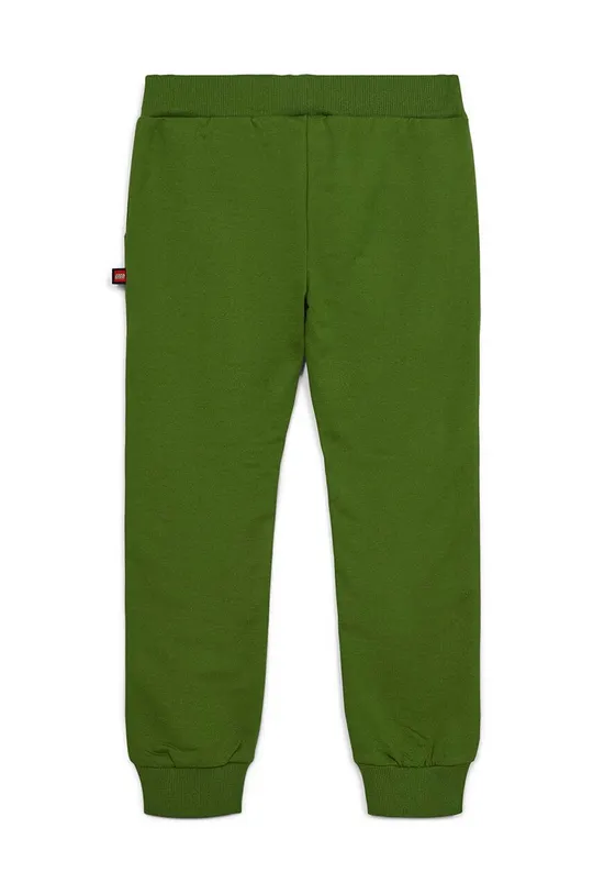 Lego pantaloni tuta in cotone bambino/a verde