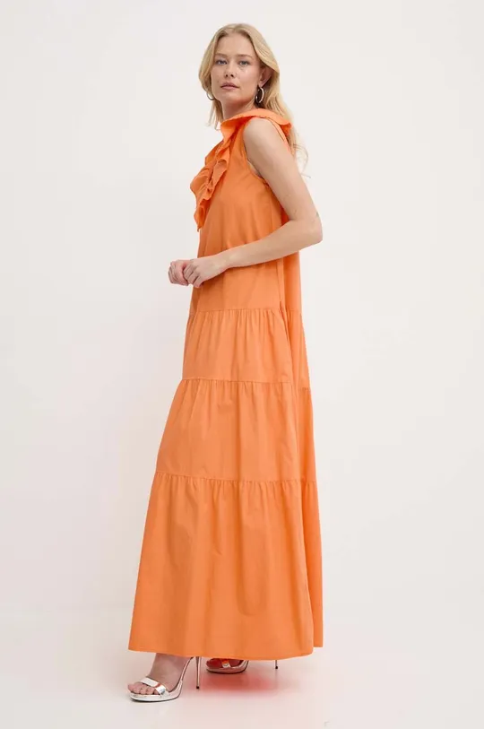 Βαμβακερό φόρεμα Silvian Heach 100% Βαμβάκι