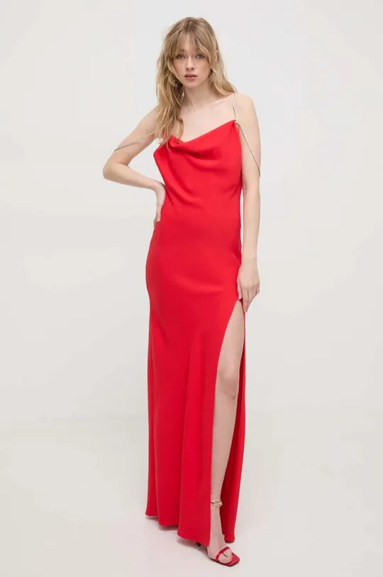 rosso Nissa vestito Donna