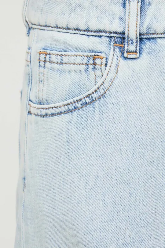 modrá Rifľové krátke nohavice Liviana Conti
