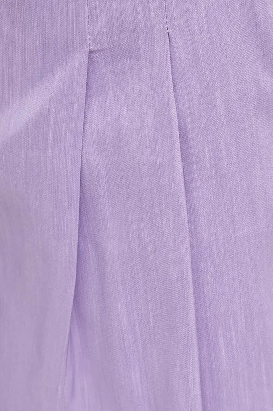 фіолетовий Лляні шорти Silvian Heach