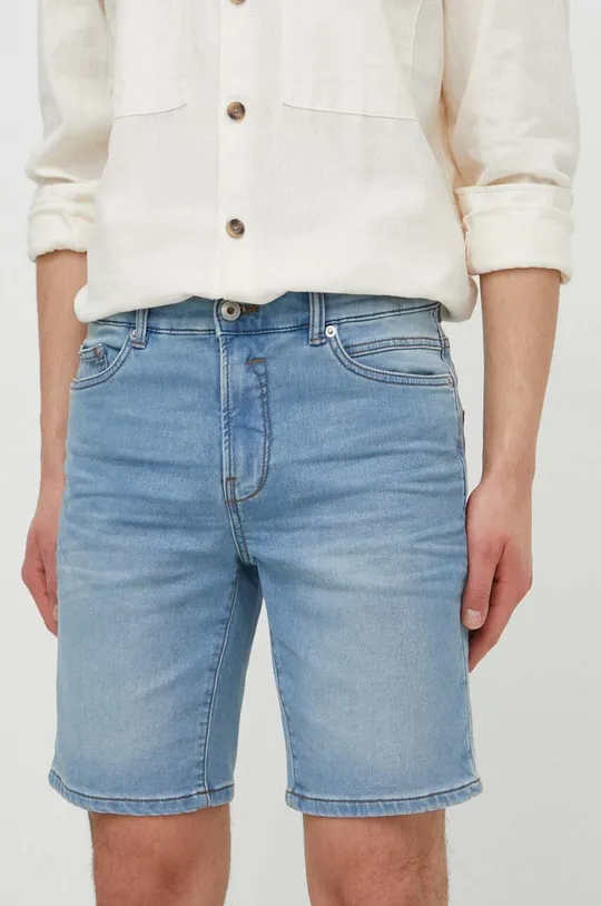 modra Jeans kratke hlače Solid Ryder Moški