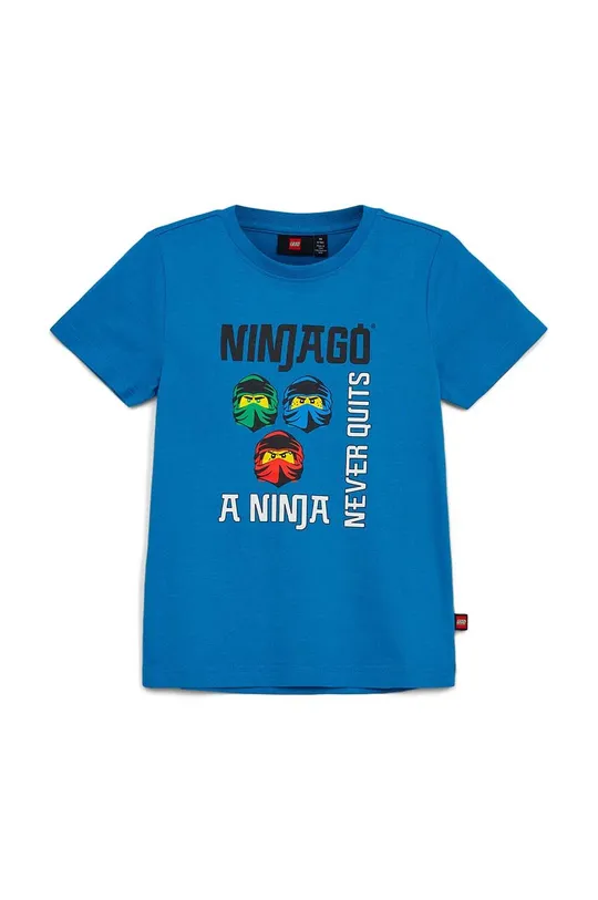 modrá Detské bavlnené tričko Lego Chlapčenský