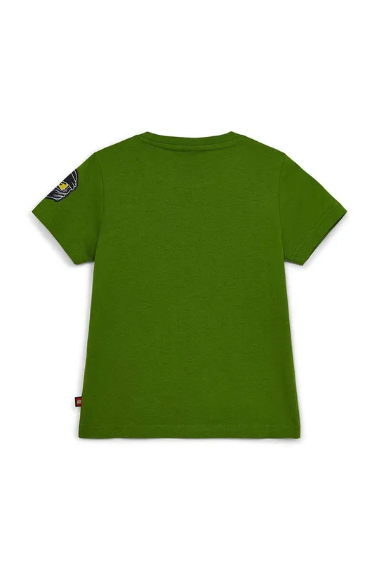 Detské bavlnené tričko Lego zelená