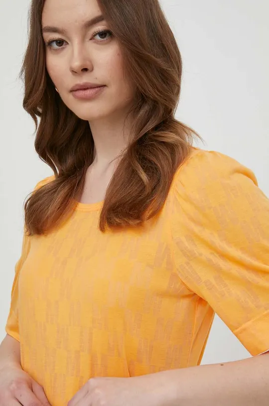 oranžna Kratka majica Mos Mosh