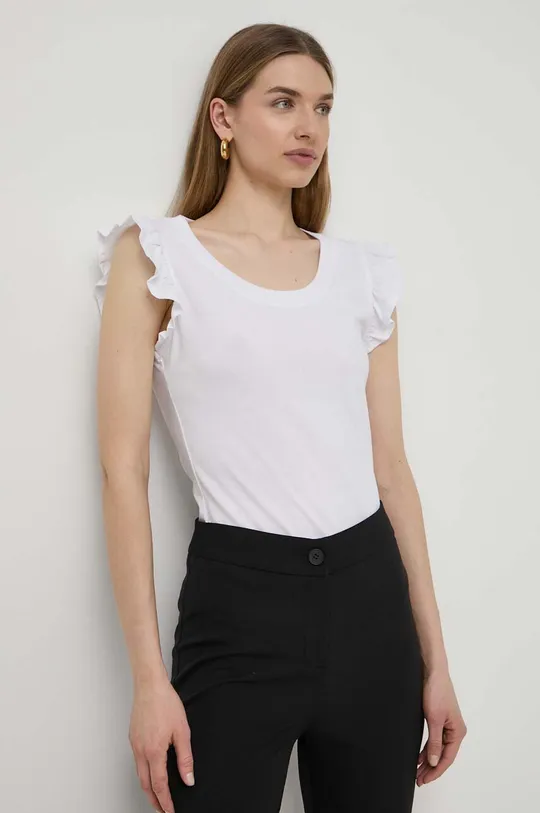 λευκό Μπλουζάκι Silvian Heach Γυναικεία